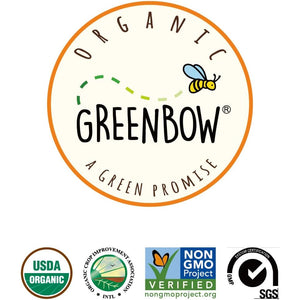 Greenbow Organic Bee Pollen - 100% USDA Certified Organic, Non-Gmo, Halal, Kosher, Certified GMP, Pure & Natural Bee Pollen - Superfood Packed with Proteins, Vitamins & Minerals - Gluten Free - 311G