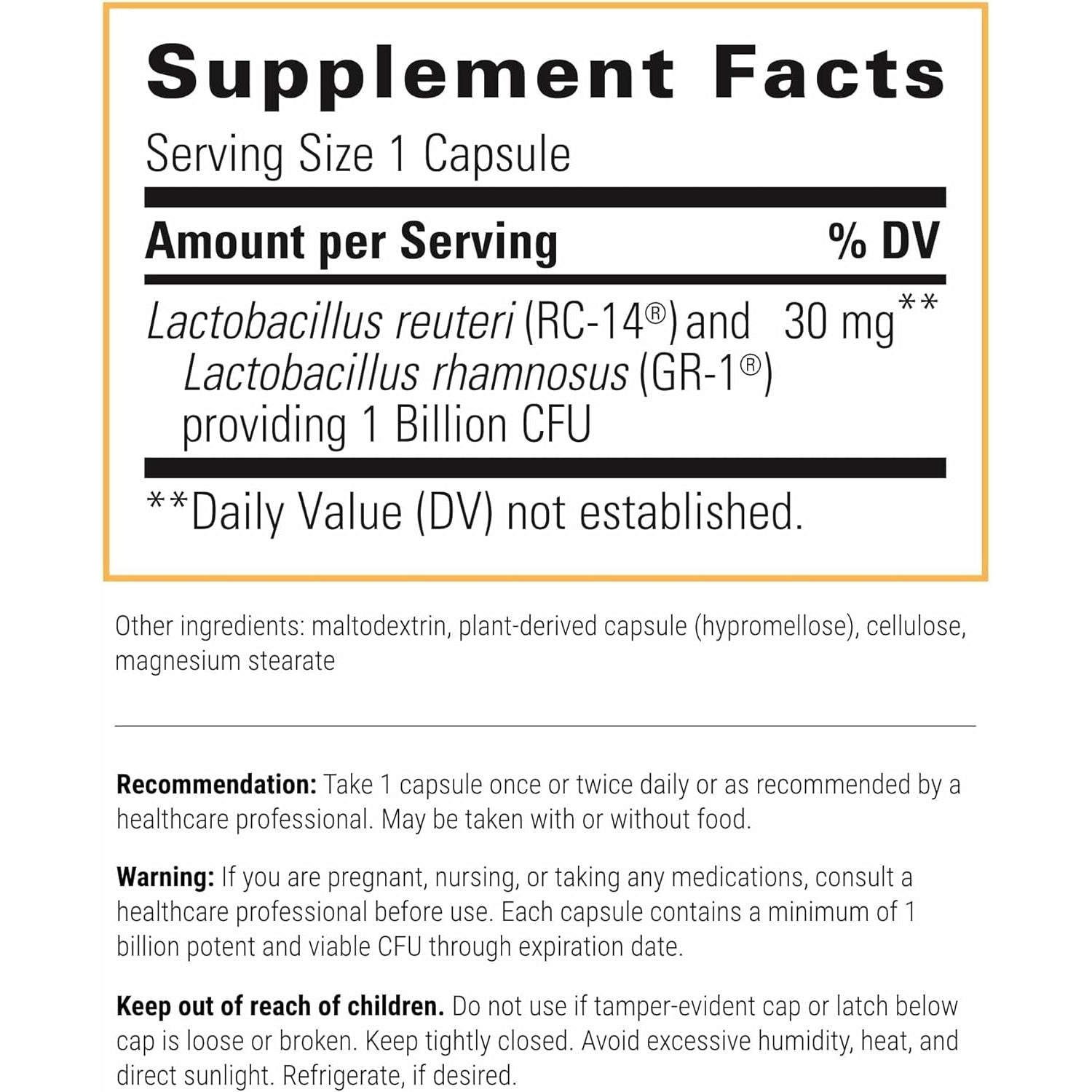 Integrative Therapeutics Pro-Flora Women’S Probiotic - Vaginal Health Probiotic*- Supports Urogenital Health in Women* - Convenient Daily Use - 30 Capsules (30 Capsules)