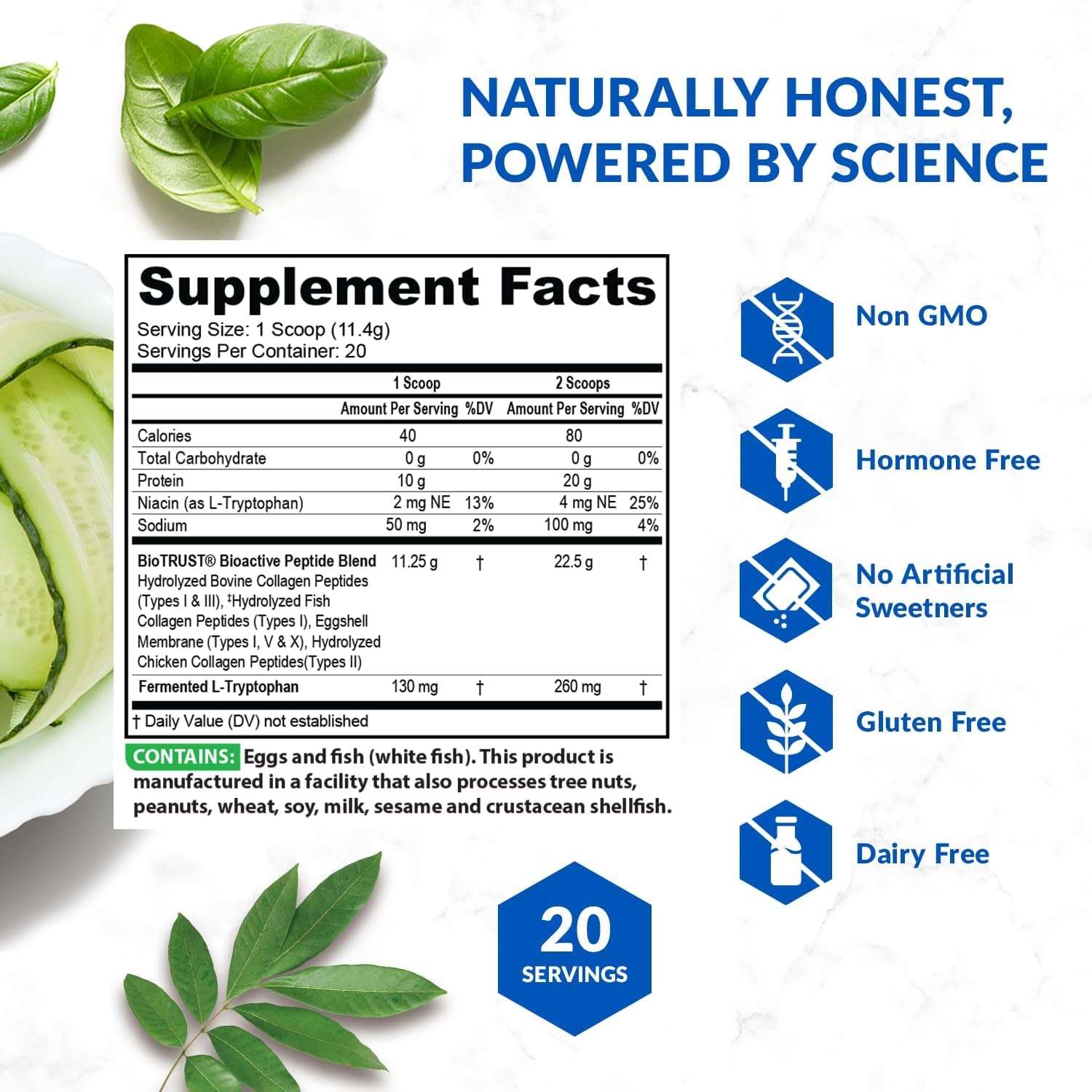 Biotrust Ageless Multi Collagen Peptides Powder - 5 Types (I, II, III, V, X) - Unflavored Collagen Powder for Women & Men - Hydrolyzed Protein - Grass Fed Beef, Fish, Chicken, Eggshell Membrane