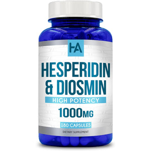 Hesperidin plus 1000Mg per Serving (180 Vegetarian Capsules)