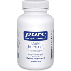 Pure Encapsulations Daily Immune | Comprehensive Immune Formula with Vitamin, Mineral, and Herbal Support | 120 Capsules*