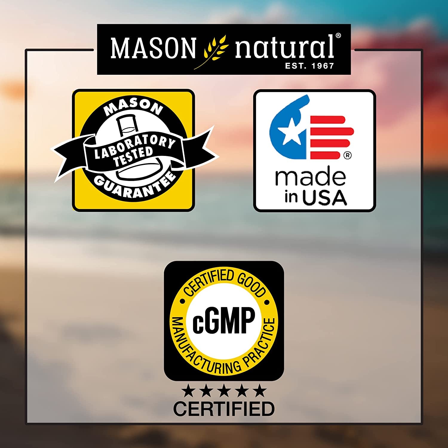 MASON NATURAL Leg Vein & Circulation, with Vitamin C, Calcium, & Green Tea for Daily Circulation Support, 30 Tablets