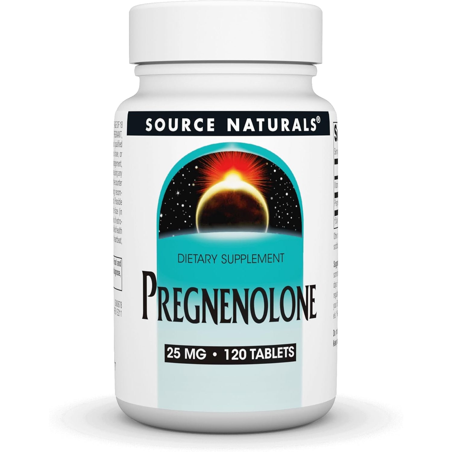 Source Naturals Pregnenolone 25Mg - 120 Tablets