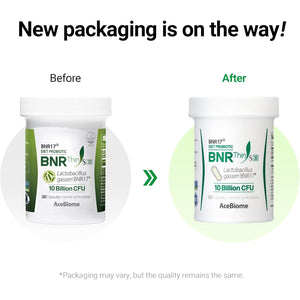 Bnrthin S30, Lactobacillus Gasseri BNR17, 10 Billion CFU Guaranteed, 30Capsules