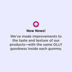 OLLY Immunity Sleep Gummy, Immune and Sleep Support, 3Mg Melatonin, Echinacea, Zinc, Vitamin C, Chewable Supplement, Berry - 60 Count