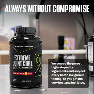 Nutrabio Extreme Joint Care - Joint Support Supplement - Joint Health Supplement, Supports Joints, Mobility, and Cartilage - 120 Capsules