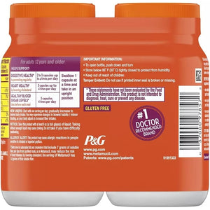 Metamucil Fiber Therapy for Regularity, Fiber Supplement, 340 Capsules