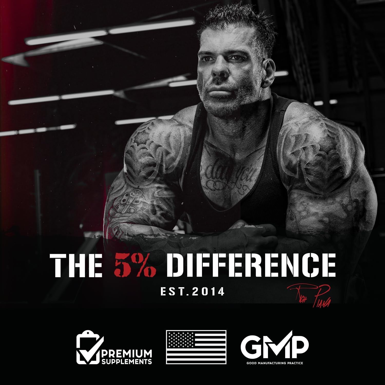 Rich Piana 5% Nutrition Liver & Organ Defender, 270 Capsules