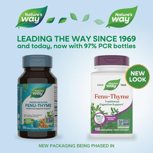 Nature'S Way Premium Blend Fenu-Thyme, 900 Mg per Serving, 100 Vcaps