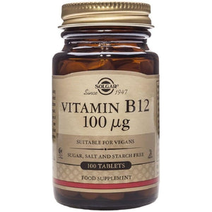 Vitamin B-12 100Mcg Solgar 100 Tabs