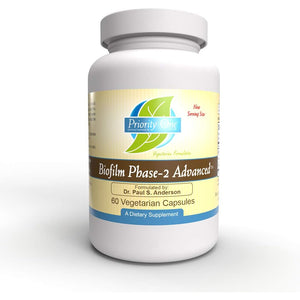 Priority One Vitamins Biofilm Phase-2 Advanced 60 Vegetarian Capsules Exclusively Formulated By: Dr. Paul S. Anderson - Disruption of Advanced Biofilms*