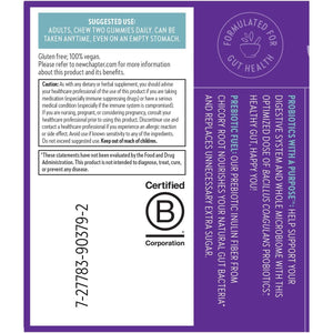 New Chapter Probiotic Gummies for Women and Men, All-Flora (1 Month Supply) – 55% Less Sugar+, Formulated for Holistic Gut Health Support with Probiotics + Prebiotic Fiber + 100% Vegan + Non-Gmo