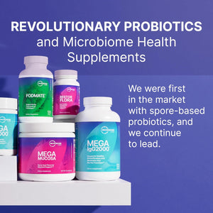 Microbiome Labs Restorflora Probiotics for Digestive Health - Gut Health Supplements with Dual Action Probiotics for Women & Men - Support Bowel Regularity & Immune Function (60 Capsules)