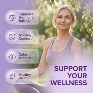 Clean Nutra Wild Yam Root Capsules with Red Clover Black Cohosh Evening Primrose Oil Chasteberry Dong Quai DIM Ashwagandha Grape Seed Extract Milk Thistle Lemon Balm and More Hormone Balance for Women