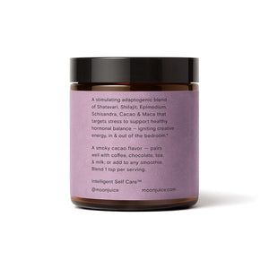 Moon Juice Sex Dust - Adaptogenic Libido Booster for Women - Maca Root Powder, Shatavari & Epimedium (Horny Goat Weed) for Hormone Balance, Mood & Creative Energy - Sugar & Caffeine-Free, 14 Servings