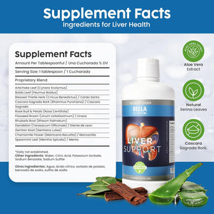 Bella All Natural Liver Support Liquid