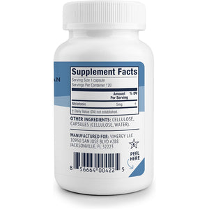 Vimergy Melatonin – Natural Sleep Aid – Sleep Supplement – Helps You Fall Asleep Faster & Stay Asleep Longer - Non-Gmo, Gluten-Free, Kosher, Soy-Free, Vegan, Paleo (120 Counts)