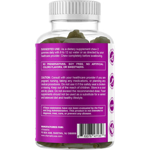 Vitamatic Vegan Thyroid Support Gummies with Iodine & Kelp – 60 Count Improve Your Energy & Increase Metabolism – Plant-Based
