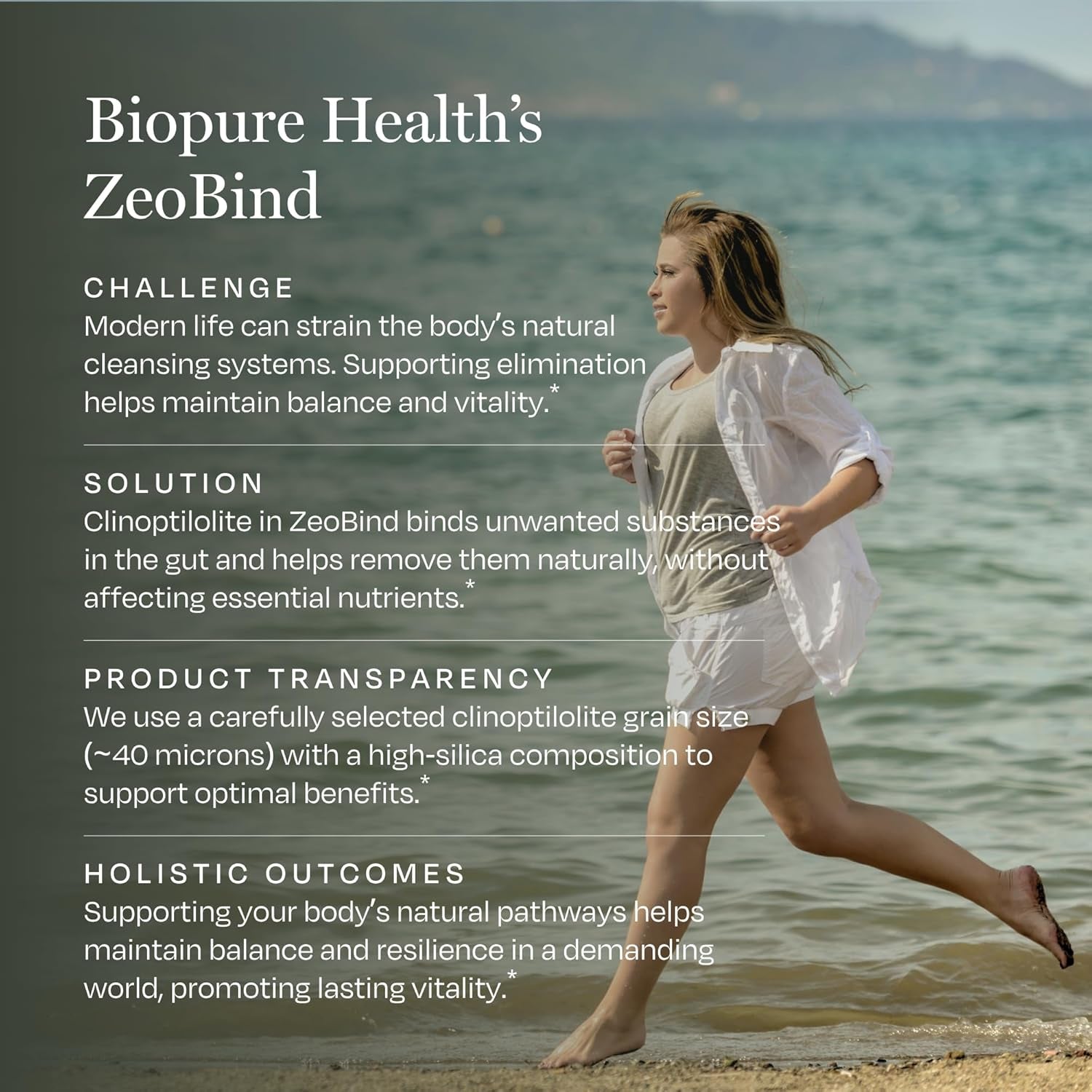 Biopure Zeobind Powder (200 Grams)