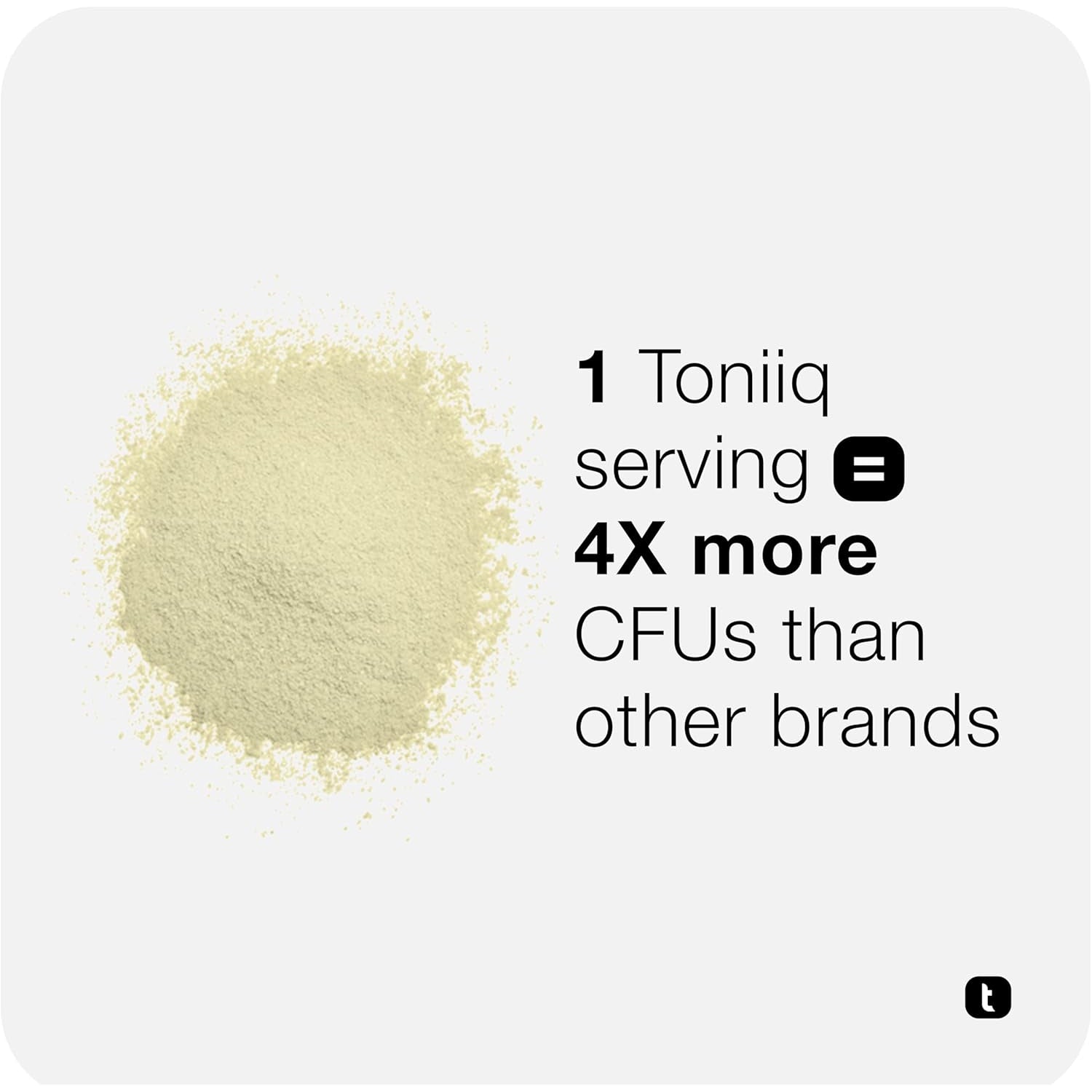 Toniiq L Reuteri Powder 200 Billion CFU– Lactobacillus Reuteri LR08 Probiotic – 1G per Serving – High-Potency Single-Strain Probiotic Powder – 20 Servings