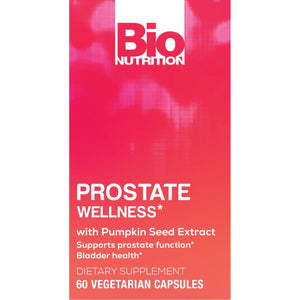 Bio Nutrition Prostate Wellness with Pumpkin Seed Extract 60 Capsules