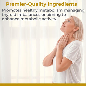 Premier Research Labs Thyroven - Thyroid Support for Women, Thyroid Support for Men, Thyroid Supplement, Thyroid Support Complex with Naturally-Sourced Iodine - 60 Capsules