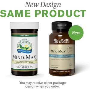 Nature'S Sunshine Mind-Max 90 Capsules