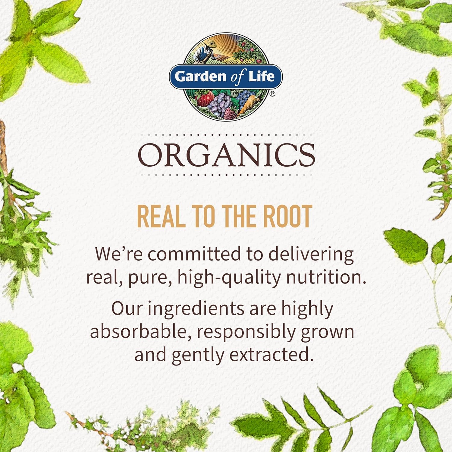 Garden of Life Organics Adrenal Daily Balance, Adaptogenic Herbs Ashwagandha, Holy Basil, B Complex & Probiotics, Organic Non-Gmo, Vegan, Gluten Free Supplement, Two Month Supply, 120 Tablets