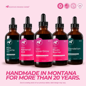 Mountain Meadow Herbs Mom'S Liver Glow, Advanced Detoxifier and Regenerator to Support Liver Health and Function - 4 Oz - for a Happy Liver