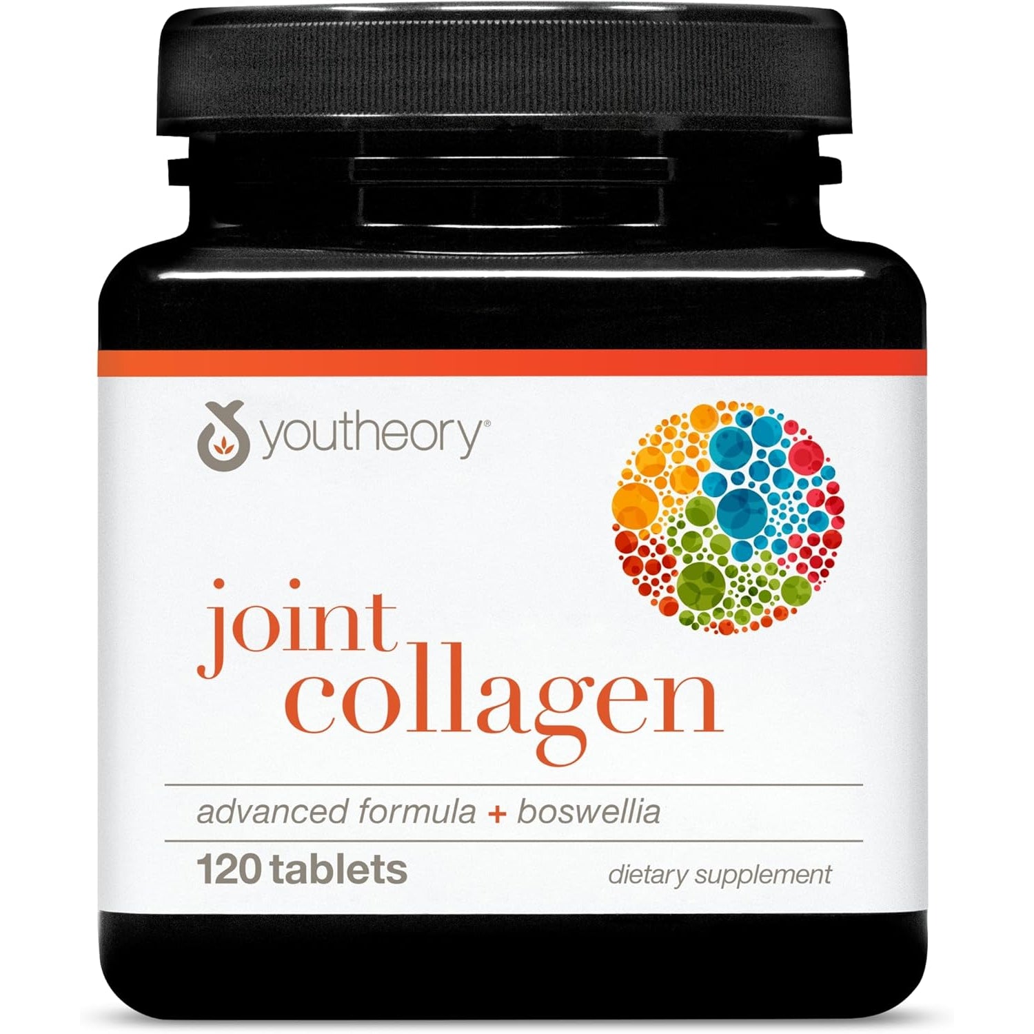 Youtheory Joint Collagen Advanced - Contains Undenatured Type II Collagen & Herbal Ingredients - Contains Bovine Source - Shellfish Free - 120 Tablets (60-Day Supply)