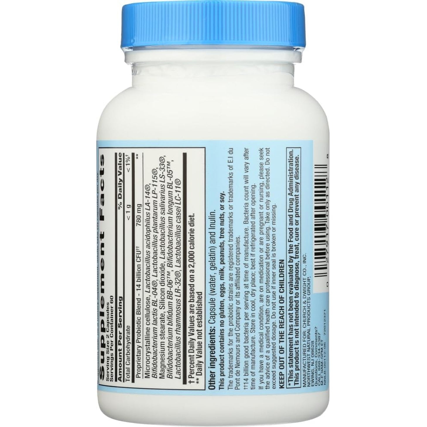 PB8 Pro-Biotic Acidophilus 120-Count (Value Pack of 2)