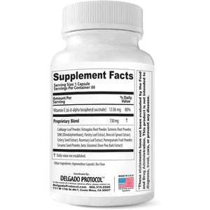 DHT Block - DHT Blocker Supplement for Skin, Acne, Hair, and Hormonal Balance. Dim, Astragalus Root, Turmeric, Natural Ingredients. for Men and Women - 60 Vegan Capsules