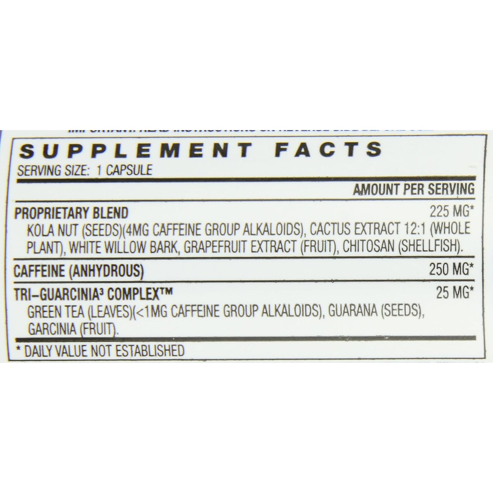 Stacker 3 Metabolizing Fat Burner with Chitosan, Capsules, 100Count Bottle