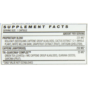 Stacker 3 Metabolizing Fat Burner with Chitosan, Capsules, 100Count Bottle