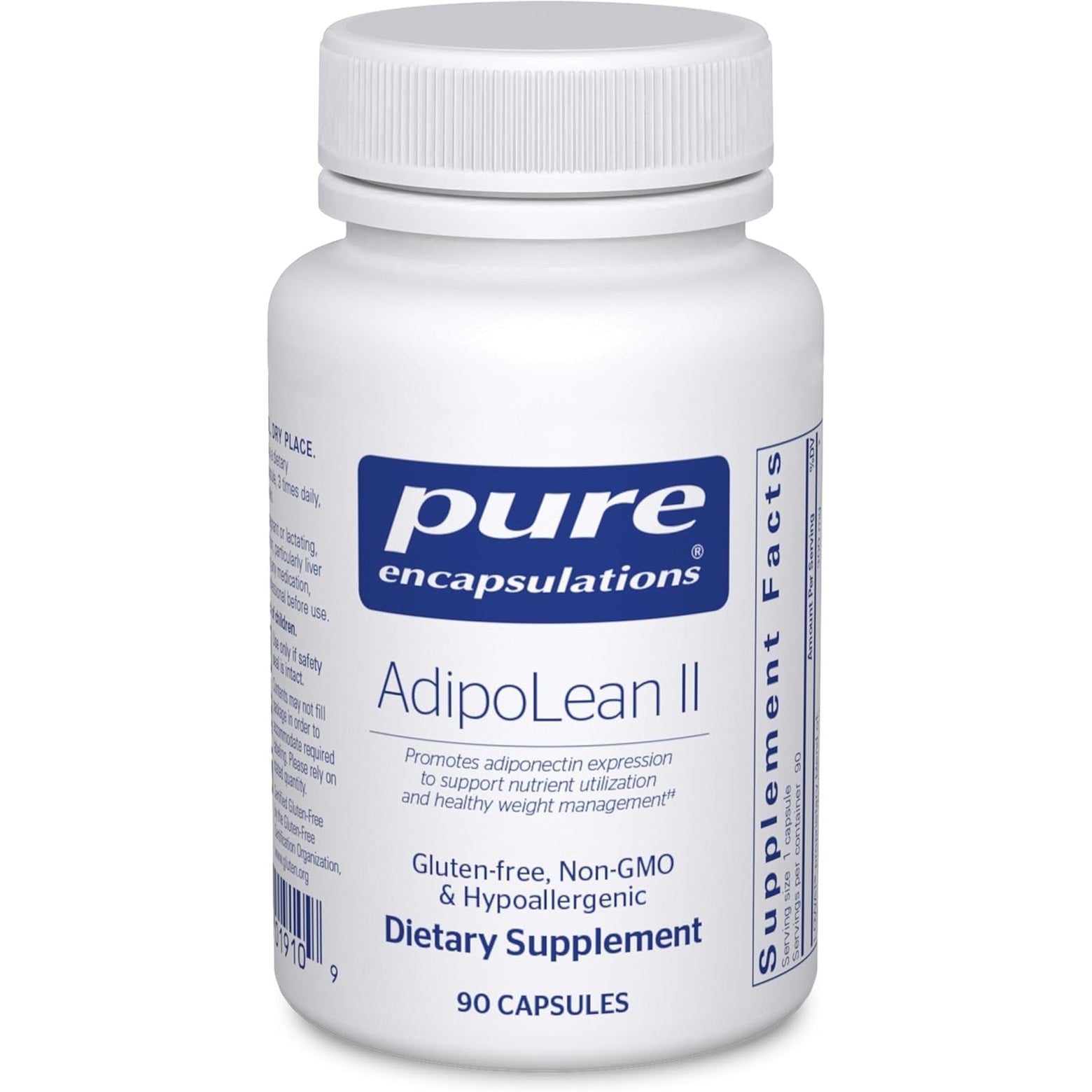 Pure Encapsulations Adipolean II - Healthy Adipocyte Function Support* - Aids Nutrient Utilization - Contains Ayurvedic Herbs - 90 Capsules