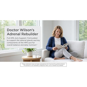 Doctor Wilson'S Adrenal Rebuilder 150 Caplets Multiglandular Adrenal Cortex for Cortisol, Adrenal and HPA Axis Support*