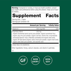 Standard Process Arginex - Liver & Kidney Health Supplement - Contains Antioxidant Vitamin a & Important Phytonutrients - Gluten-Free, Non-Dairy & Non-Soy - 90 Tablets (90 Servings)