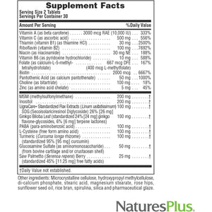 Naturesplus Women’S Ultra Hair plus - 60 Sustained Release Tablets - Nutritional Support for Healthy Hair Structure - Gluten Free - 30 Servings
