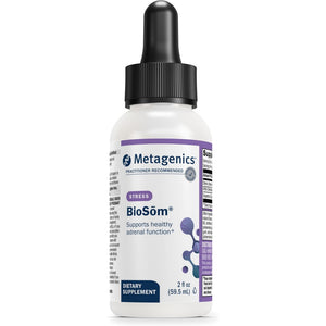 Metagenics Biosom - Liposomal DHEA Dropper with Grapefruit Extract & Stevia - Supports Hormone Balance, Stress & Energy Levels* - Non-Gmo, Gluten-Free, Vegan - GMP Certified Facility - 85 Servings
