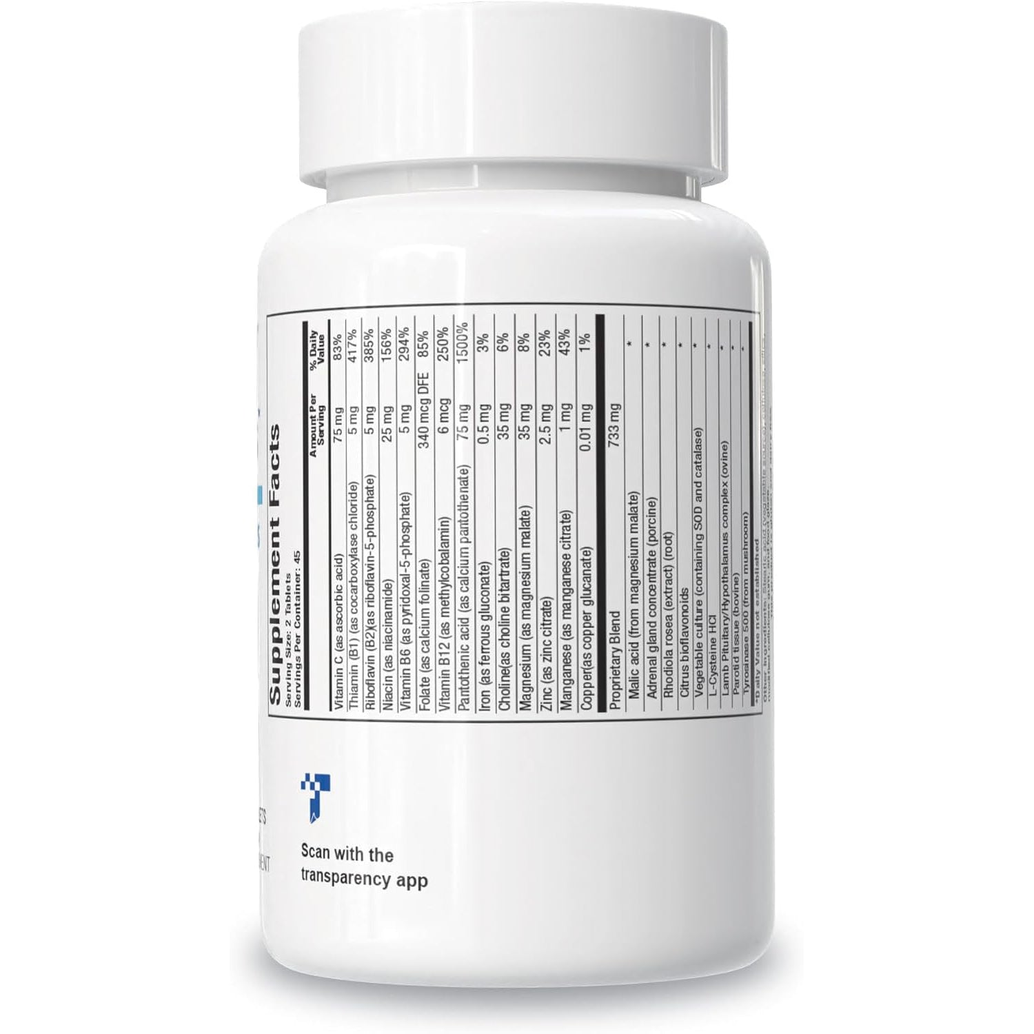 BIOTICS RESEARCH Adb5-Plus Support Healthy Adrenal Gland Function, Support Cortisol Levels, Positive Response to Stress, Healthy Energy Levels 90 Tablets