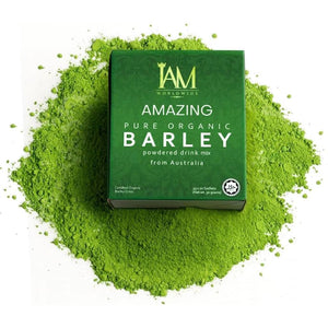 IAM Amazing Pure Organic Barley Powder Drink Barley Green Natural Blend