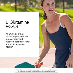 THORNE - L-Glutamine Powder - Amino Acid Supplement for Immune System & GI Health - Promotes Post-Exercise Muscle Cell Repair* - NSF Certified for Sport - Gluten, Dairy & Soy-Free - 90 Servings
