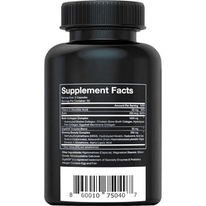 Vital Vitamins Multi Collagen Complex plus - with Biotin, Hyaluronic Acid, Vitamin C - Type I, II, III, V, X - for Women & Men - Hair, Skin, Nails Beauty Complex - 150 Capsules