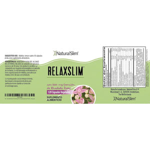 Naturalslim Relaxslim Rhodiola Rosea & Adaptogenic Herb for Brain, Mood, Metabolism, Tension & Energy Support Supplement - 21 Different Natural Compounds Help Control Appetite - 120 Capsules