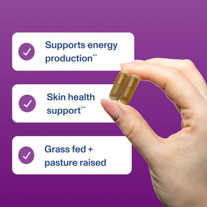 Vital Proteins Grass Fed Beef Liver Capsules, Desiccated Liver Supplement, 750Mg Liver Pills, 120 Count