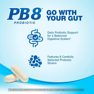 Nutrition Now Pb8 Acidophilus, Original, 120 Count