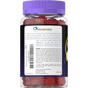 Carlyle Kids Melatonin Gummies | 1 Mg 70 Count | Fruit Flavor Gummy | Vegan, Non-Gmo, Gluten Free