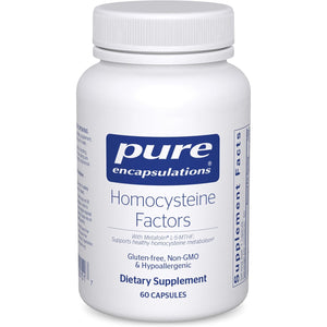 Pure Encapsulations Homocysteine Factors | Supplement to Support Normal Homocysteine Levels and Cardiovascular Health* | 60 Capsules