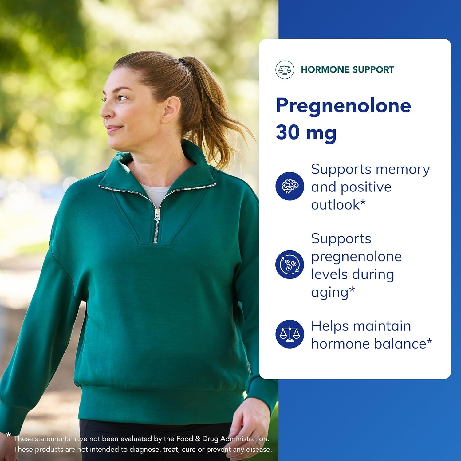 Pure Encapsulations Pregnenolone - 30 Mg - Hormone Support - Memory Support & Brain Supplement - Gluten Free & Vegan - 60 Capsules