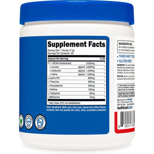 Nutricost EAA Powder 30 Servings (Fruit Punch) - Essential Amino Acids - Non-Gmo, Gluten Free, Vegetarian Friendly